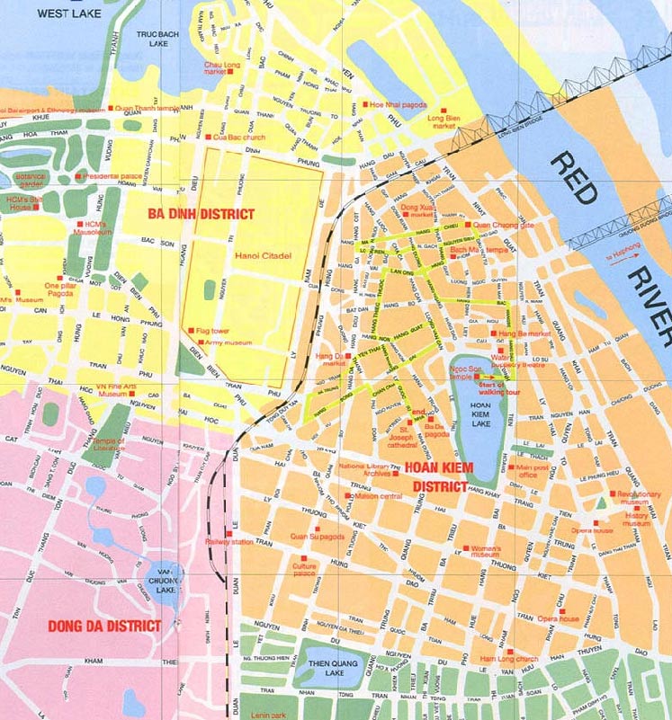 hanoi district map